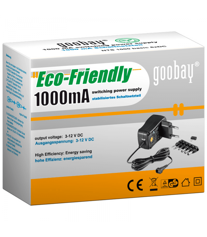 alimentator 3 12v 1a 6 mufe goobay 1