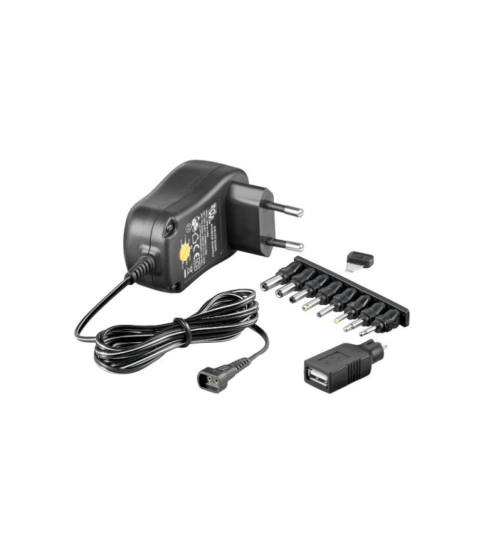 Alimentator 3-12V 1A 9 mufe Goobay