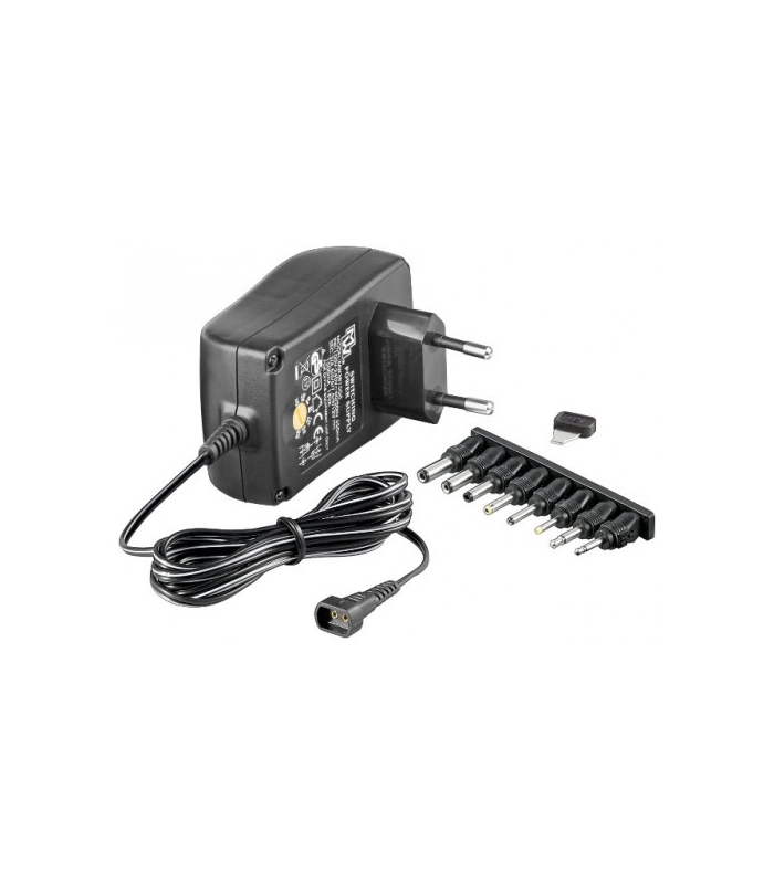 Alimentator 3-12V 2.25A 8 mufe Goobay