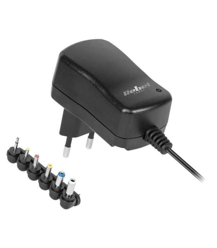 Alimentator 3-12V stabilizat universal 1000mAh REBEL URZ1153A