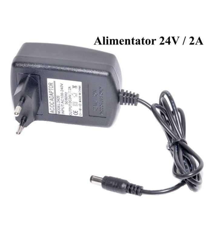 alimentator ac dc 24v 2a 48w 2000mah 55x25mm jch 2402 1