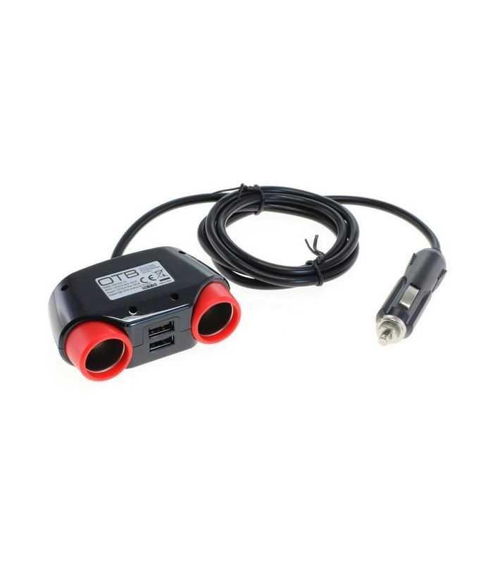 Alimentator auto 12V la 2x bricheta mama 10A + 4x USB A 3A 8013464 OTB