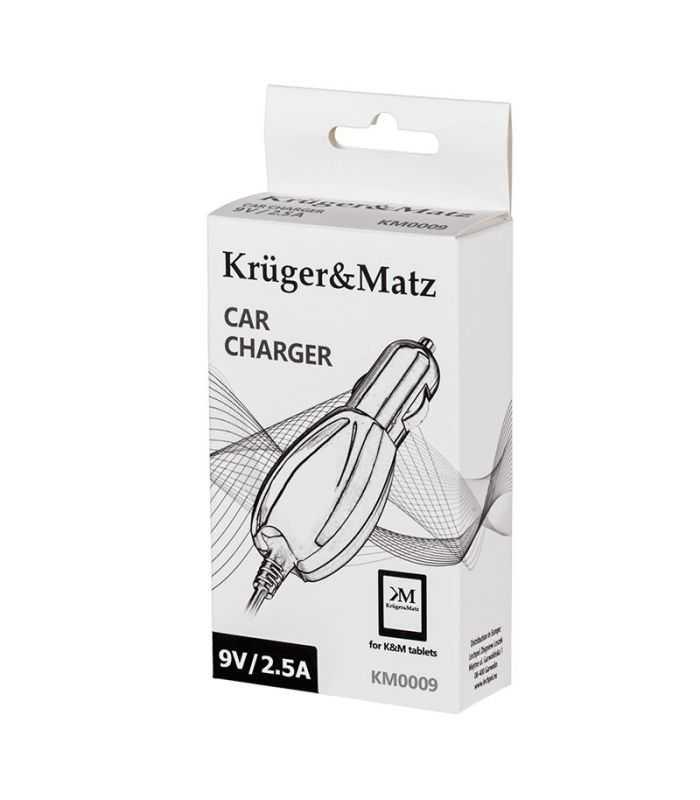 Alimentator Auto Bricheta Tableta 9v 25a Cu Mufa 07x25x10mm Krugermatz Km0009
