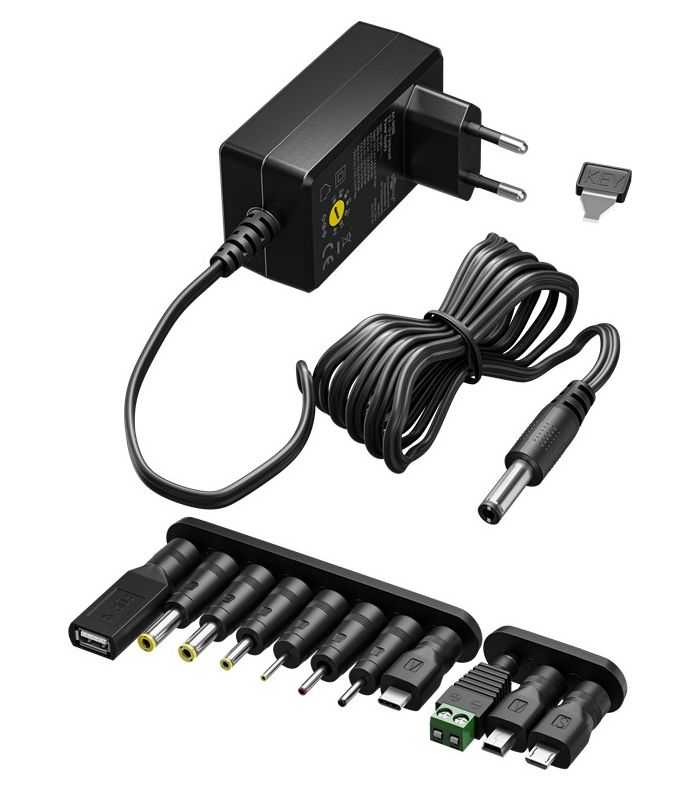 Alimentator in comutatie universal 3V-12V 2250mA 11 mufe Goobay 64570