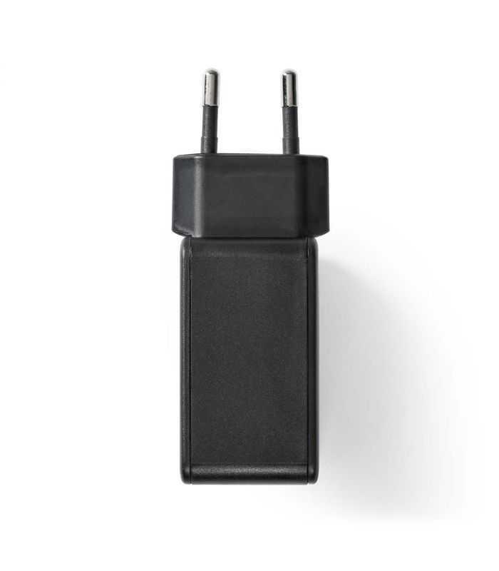 alimentator incarcator 220v usb 24w 2x24a 2x1a negru nedis 4