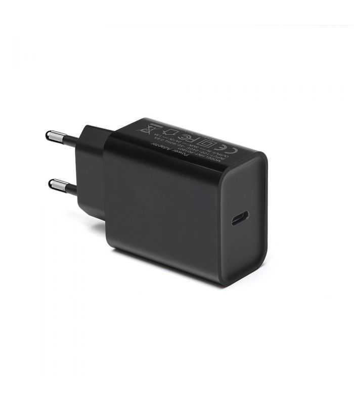 Alimentator incarcator 230V AC - QC 3.0 USB TYPE C 3.1 alb 5V-3A 9V-2A 12V-1.5A negru