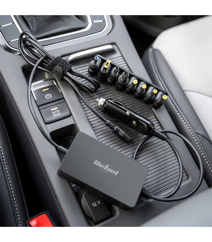 Alimentator Laptop Universal Auto 16 20v 65w Rebel Kom0996