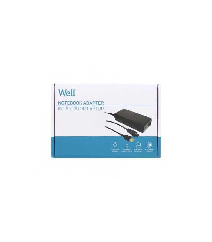 alimentator pentru laptop hp 185v 49a 90w mufa 74x50mm well 3