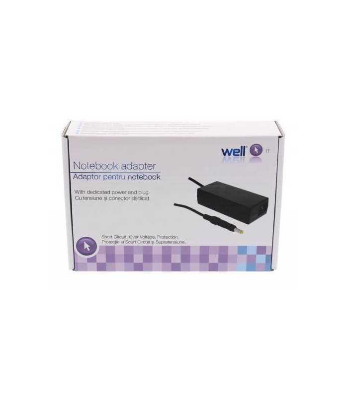 alimentator pentru laptop ibm lenovo 20v 45a 90w cu mufa 55x25 mm well 3