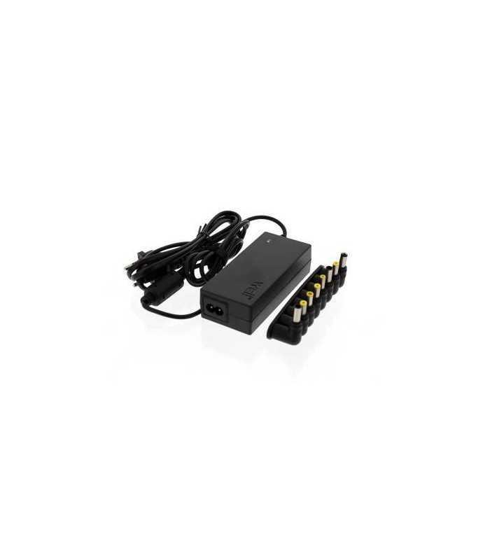 alimentator pentru laptop universal 65w 8 tips ac 100 240v si selectare automata a tensiunii well 1