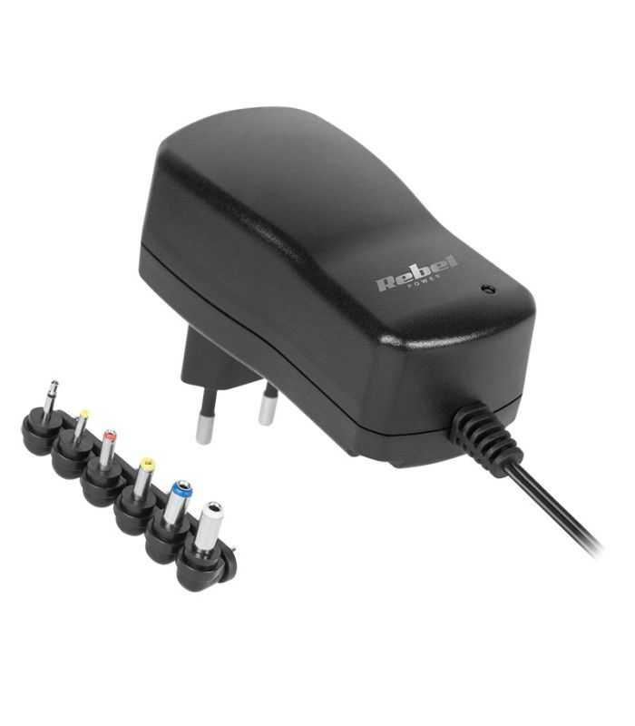 Alimentator stabilizat universal 3-12V 1500mAh REBEL URZ1187A