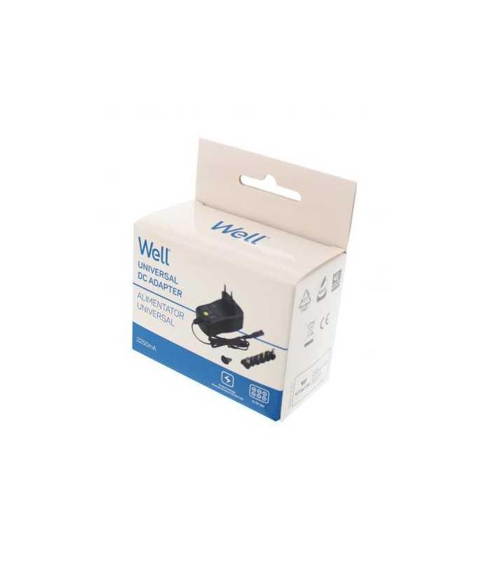 alimentator universal in comutatie 2250ma 3 12v 225a 6 mufe well 4