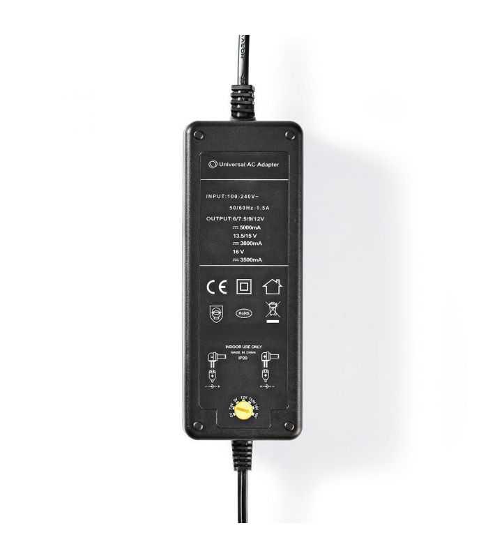 alimentator universal nedis 6 16v 5a 8 mufe 2