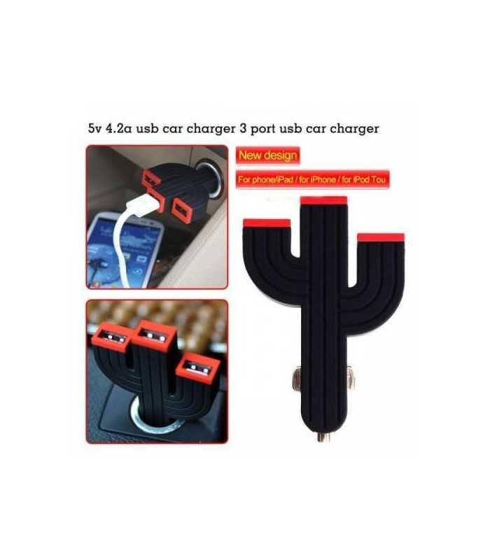 Alimentator USB 12V-24V cu 3 porti USB 4.2A