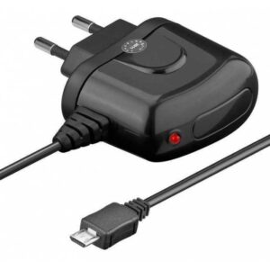 Alimentator USB 230V cablu micro USB 2.1A negru Goobay