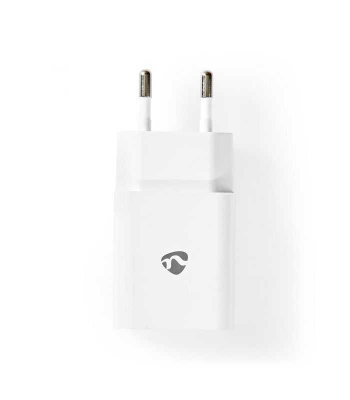 alimentator usb nedis iesire 21a cablu micro usb inclus alb 1