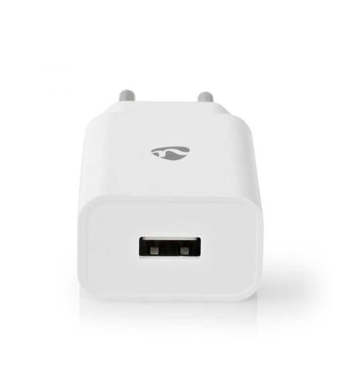 Alimentator USB Nedis iesire 2.1A cablu micro USB inclus alb