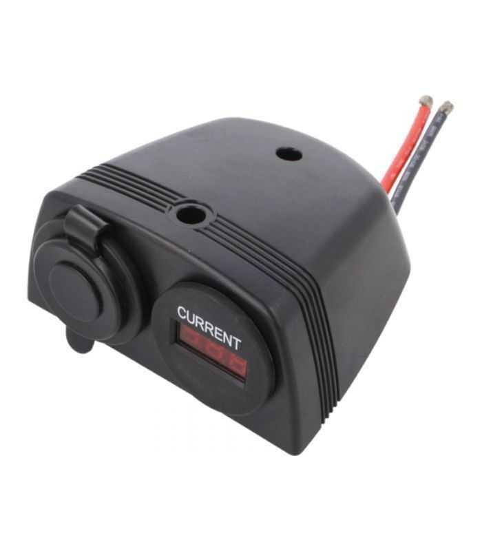 ampermetru soclu bricheta auto x1 7 33vdc neagra sci a13 144da251bhd bb3 2