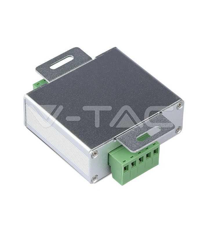 amplificator banda led rgbw 12 24vdc 24a 4x 6a v tac 3