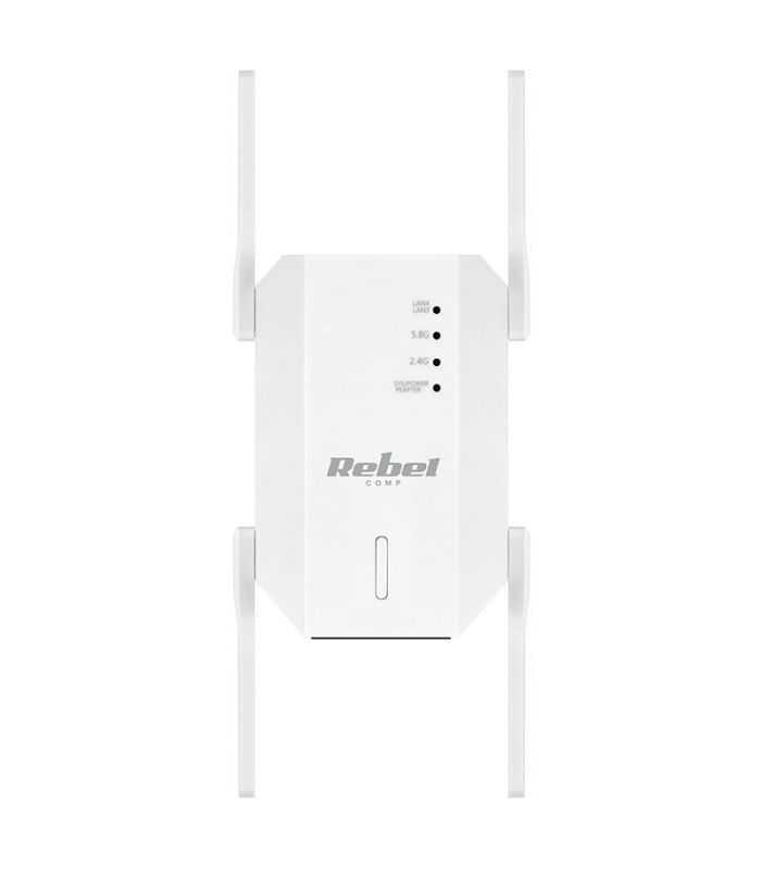 Amplificator de semnal range extender repeater 2.4-5GHz REBEL KOM1031 16 Amplificator De Semnal Range Extender Repeater 24 5ghz Rebel Kom1031