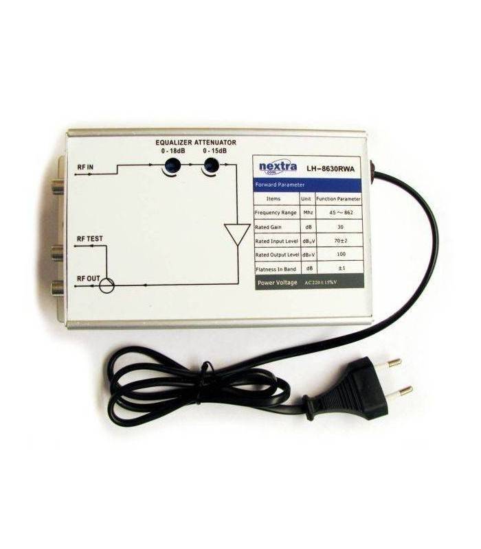 Amplificator semnal 860Mhz 30dB alimentare 220VCA