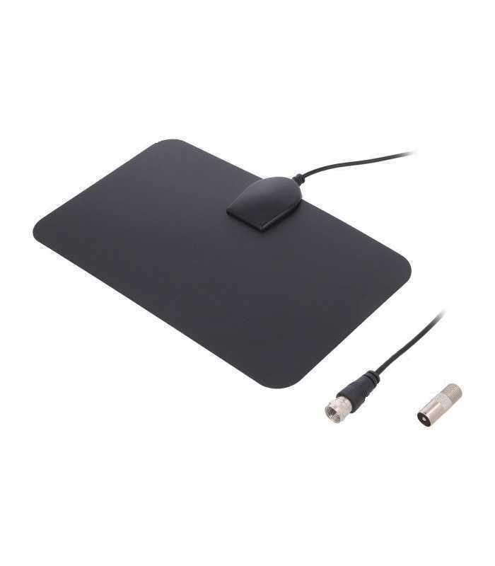 Antena DAB DVB-T 20dBi Montare pentru cablu-banda 50ohm tata F IEC SR PASSIVES