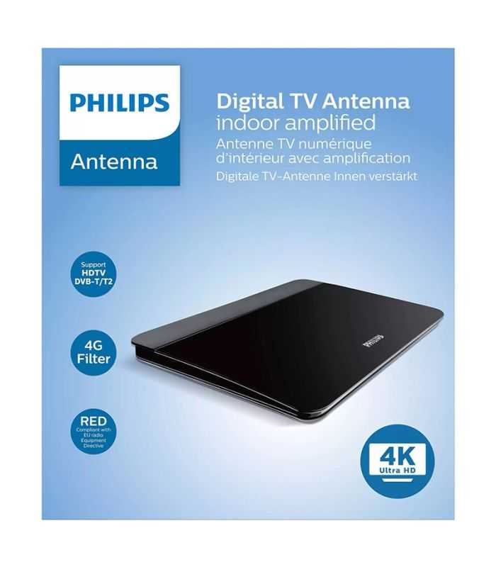 Antena Tv Digitala 4k Philips Sdv6226