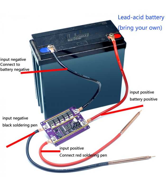 Aparat De Sudura In Puncte Pt Acum 12v 20 100ah Sudura3 Kit 3