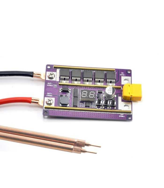 Aparat de sudura in puncte pt acum 12V 20-100Ah SUDURA4 KIT 4