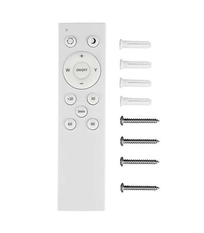 aplica led 40w 3in1 dimabil cu telecomanda 2800lm ip20 v tac 3