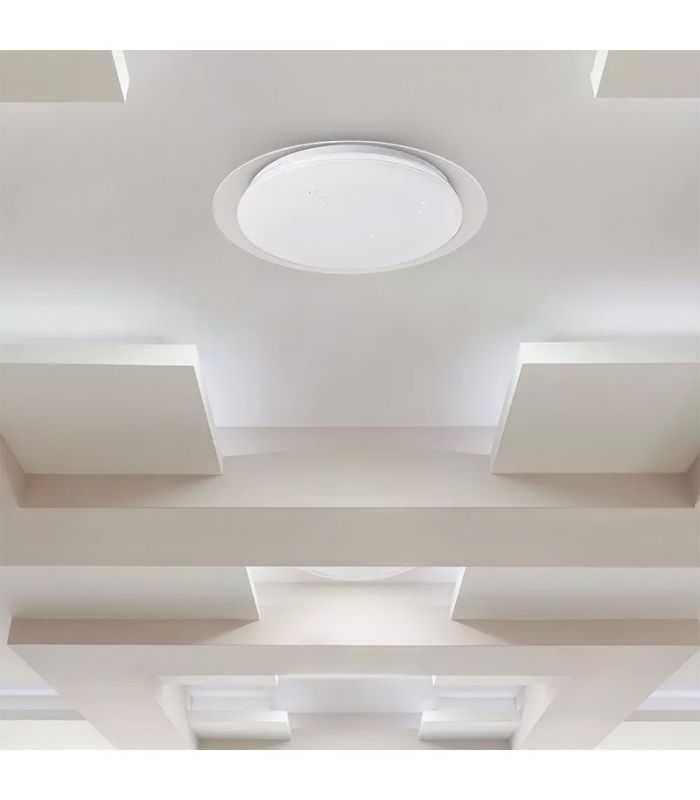 aplica led 40w 3in1 dimabil cu telecomanda 2800lm ip20 v tac sku 14741 6