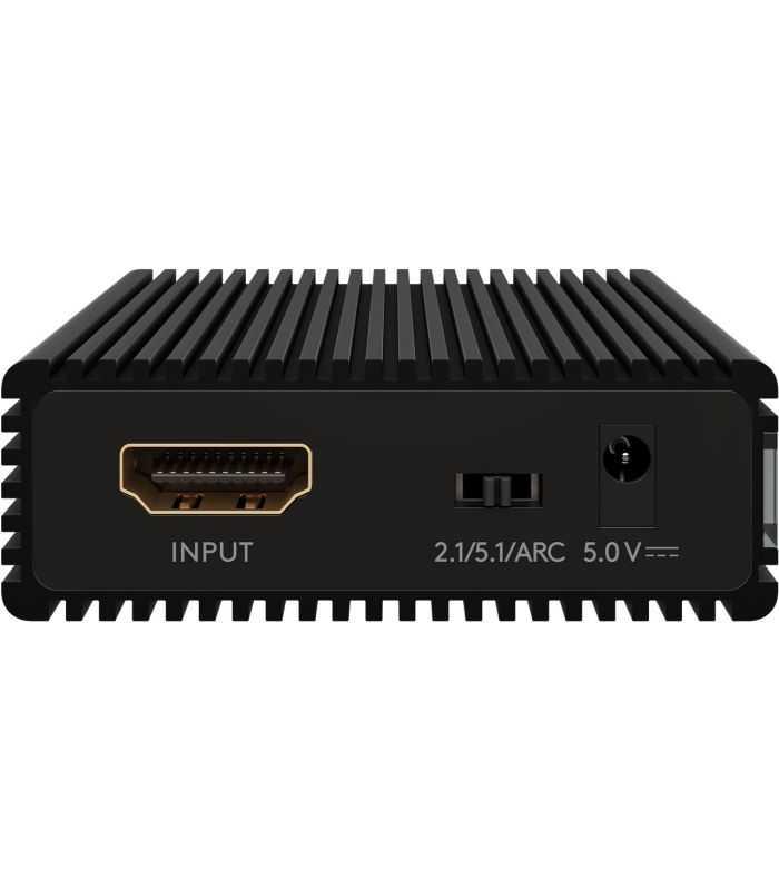 Audio Extractor Ultra Hd 4k 60hz V20 Hdmi Hdmi Toslink 35 Mm Audio Casti Goobay 58477