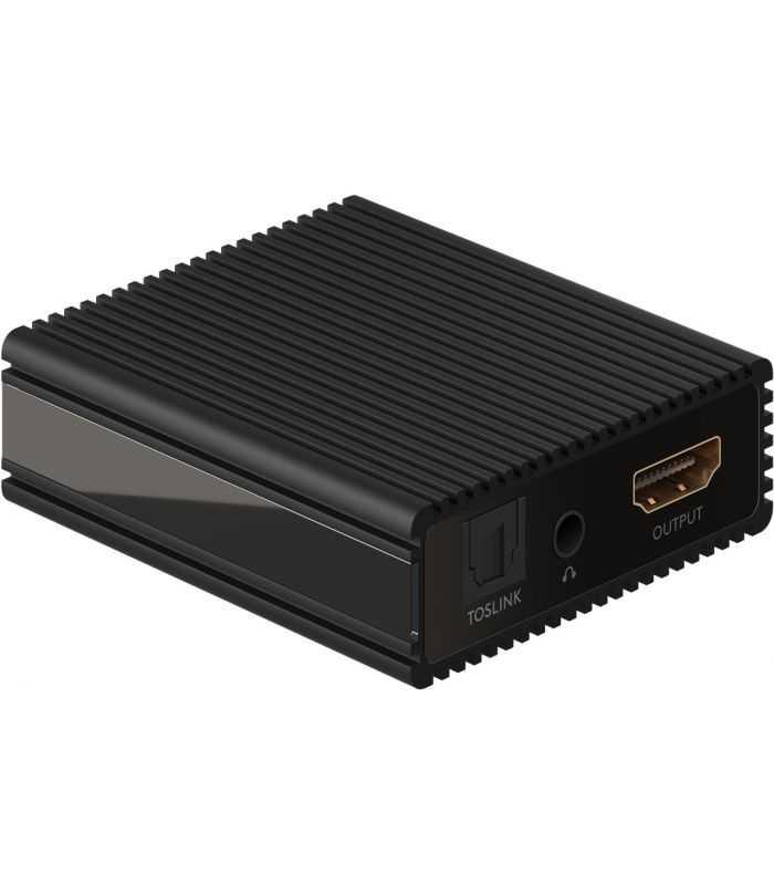 Audio Extractor Ultra HD 4K 60Hz V2.0 HDMI - HDMI TOSLINK 3.5 mm audio casti Goobay 58477