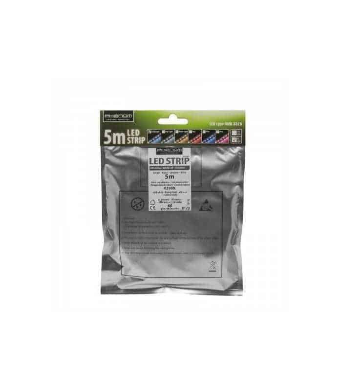 banda 5m 60 led alb mediu phenom 1