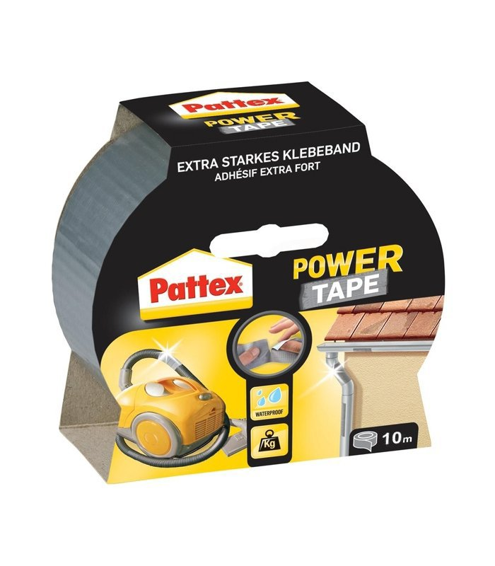 Banda adeziva ultra-rezistenta argint 10m Pattex