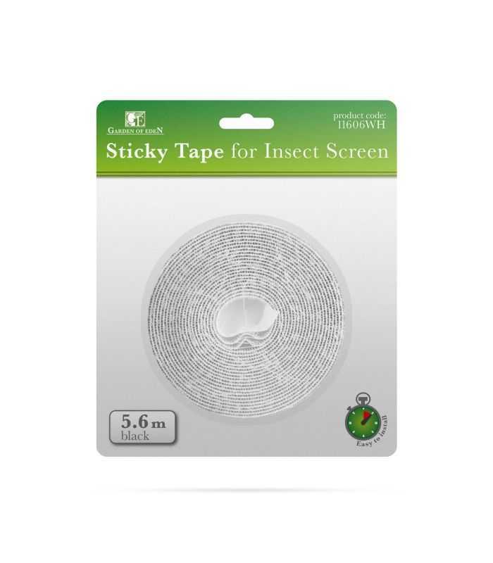 Banda autoadeziva fixare alba 5.6m x 10mm delight