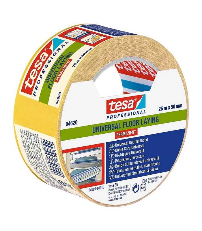 Banda dublu adeziva montare permanenta 50mm 25m TESA 64620-00016