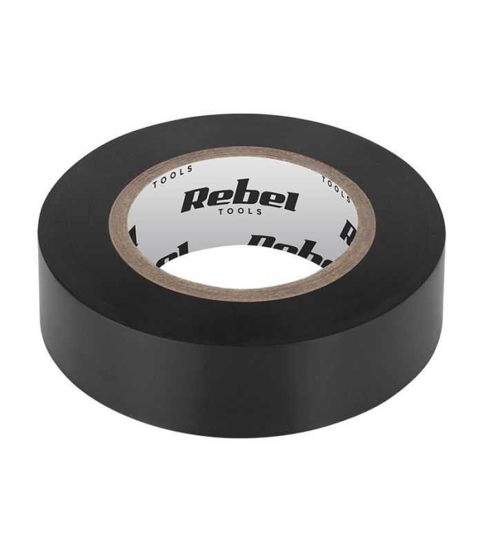 Banda izolatoare 0.13X19mm 20m neagra REBEL 2 banda izolatoare 013x19mm 20m neagra rebel 1