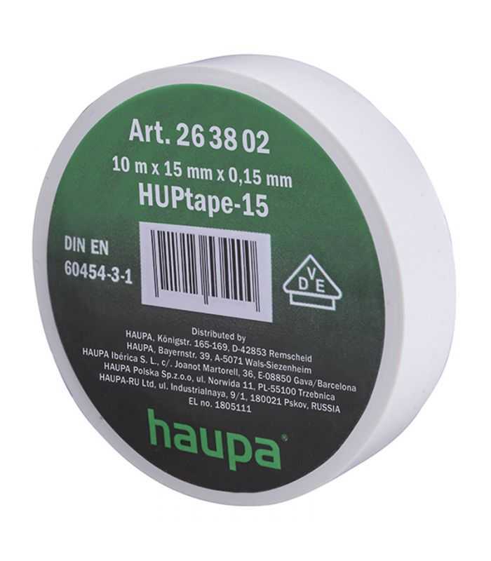 Banda izolatoare 1.5cm x 10m Haupa ROH263802 alb