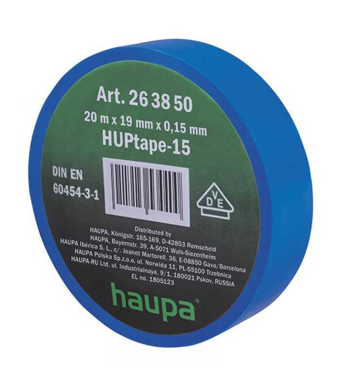 Banda izolatoare 1.9cm x 20m Haupa ROH263850 albastru