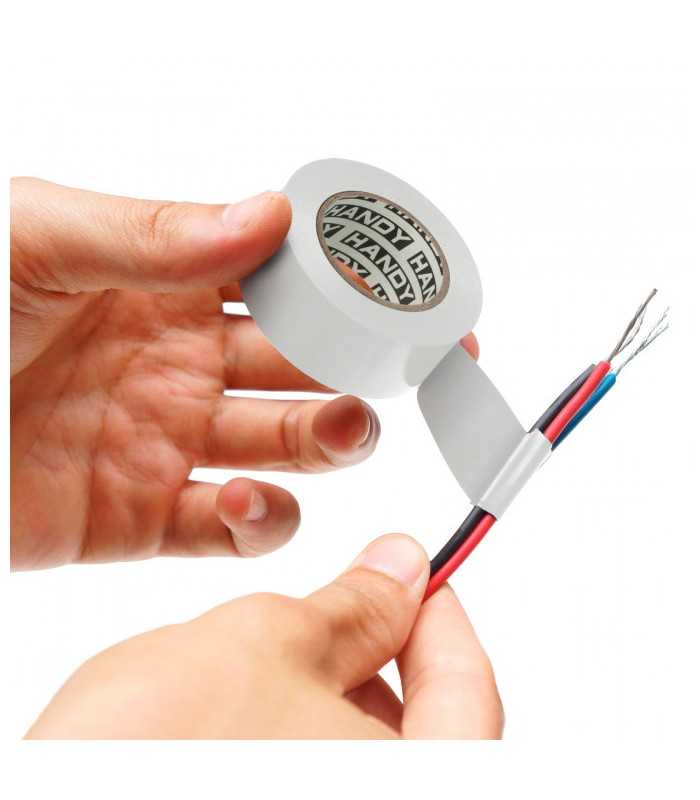 banda izolatoare 19mm x 10m alb 600v handy 1