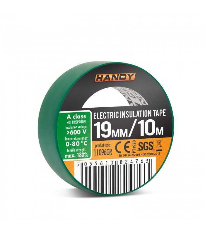 Banda izolatoare 19mm x 10m Verde Handy