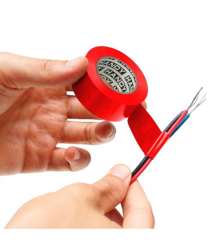 banda izolatoare 19mm x 20m rosu handy 1