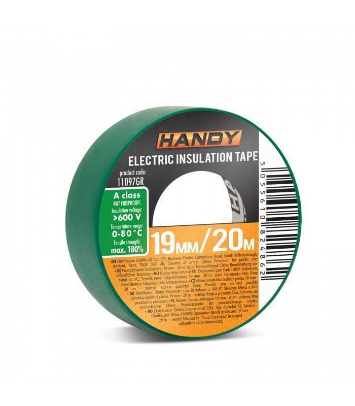 Banda izolatoare 19mm x 20m Verde Handy