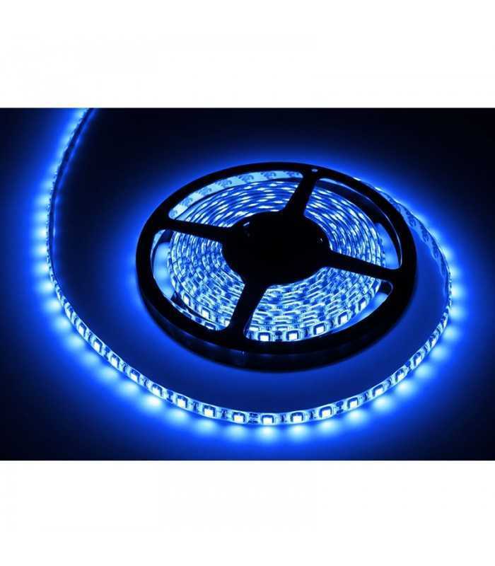 Banda LED 5m Albastru 300 LED 5050 1000lm protectie IP65