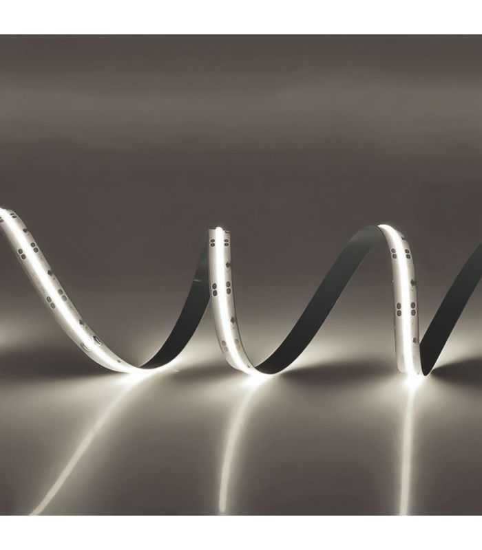 Banda LED COB alb mediu 12V 11W/m 320LED-uri/metru 5m/pachet PHENOM