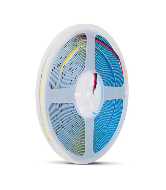 Banda Led Cob Alb Rece 24v 11w M 312led Uri Metru 10m Pachet Phenom
