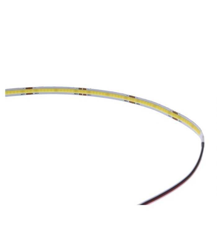 Banda Led Cob Lumina Naturala 4000k 24v 302led M 10w M Ip20 5m Well