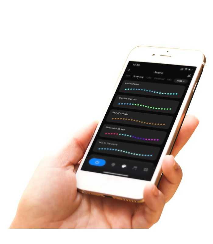 Banda Led Inteligenta Rgb Smd 30led Uri M 2x5m Pachet Phenom