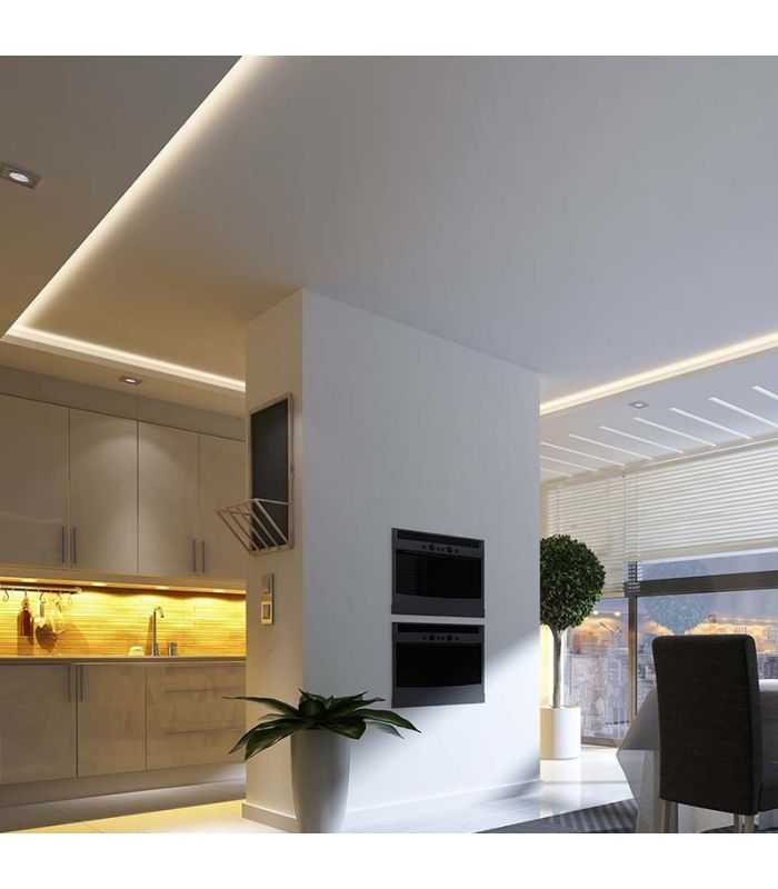 Banda Led Sm2835 24v 12w M 168led M 1680lm M 4000k Ip20 5m V Tac Sku 212597